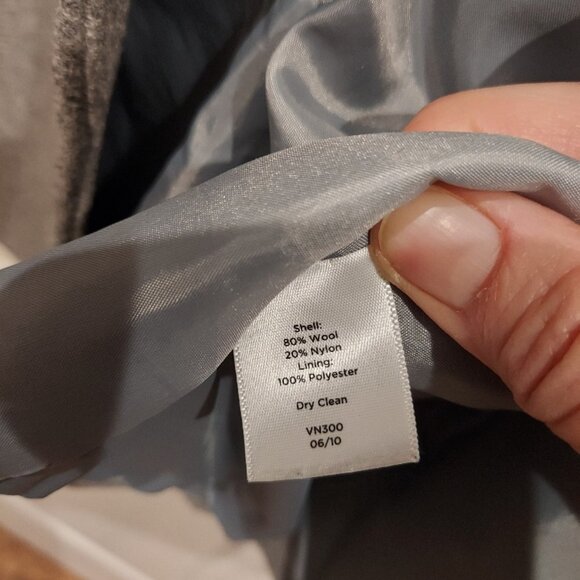 Talbots Double-Breasted Wool Coat - Picture 5 of 6